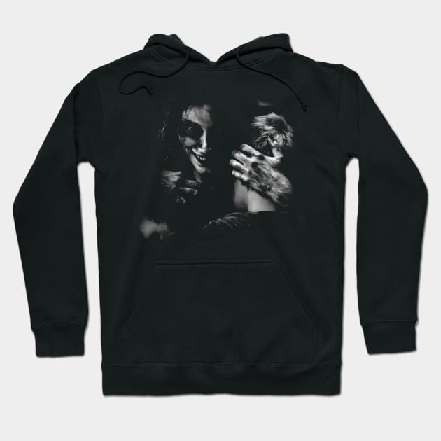 Graphic Picture Evil Films Character Hoodie by WillyPierrot